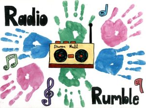 Radio Rumble, artwork by Kate J.